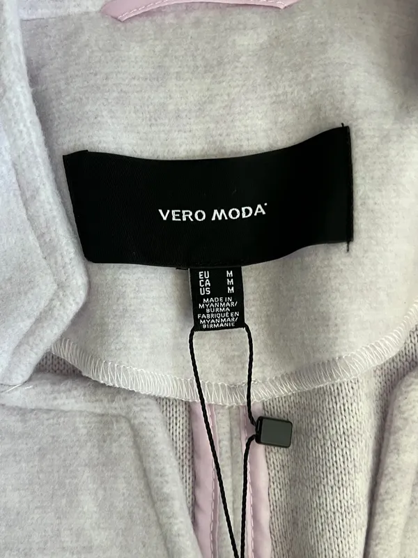 VERO MODA Light Purple Long Coat - Image 2