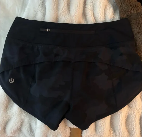 Black Camo Lululemon Shorts - Image 3