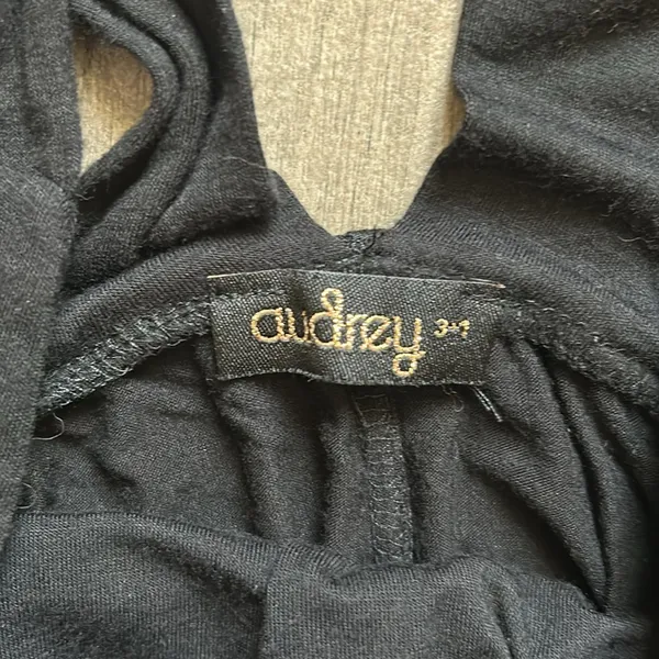 Audrey 3 + 1 black overall dress - Image 3