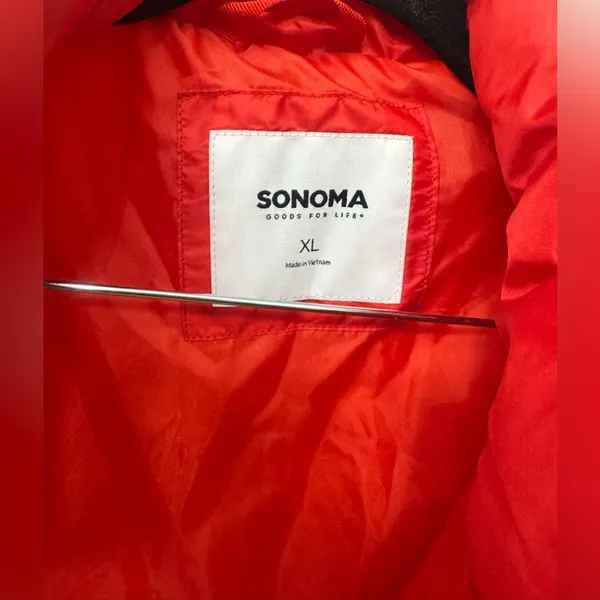 Red Sonoma Vest | Lightweight Quilted Casual Layering Vest - Image 3