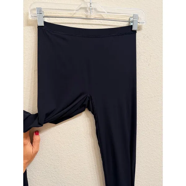 Naked Wardrobe Closed Toe Pantyhose Leggings Black Size Small - Image 5