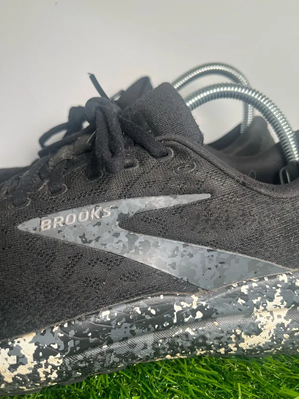 Brooks Ghost Running Shoes Black Gray Men’s Size 8.5 D  - Image 2