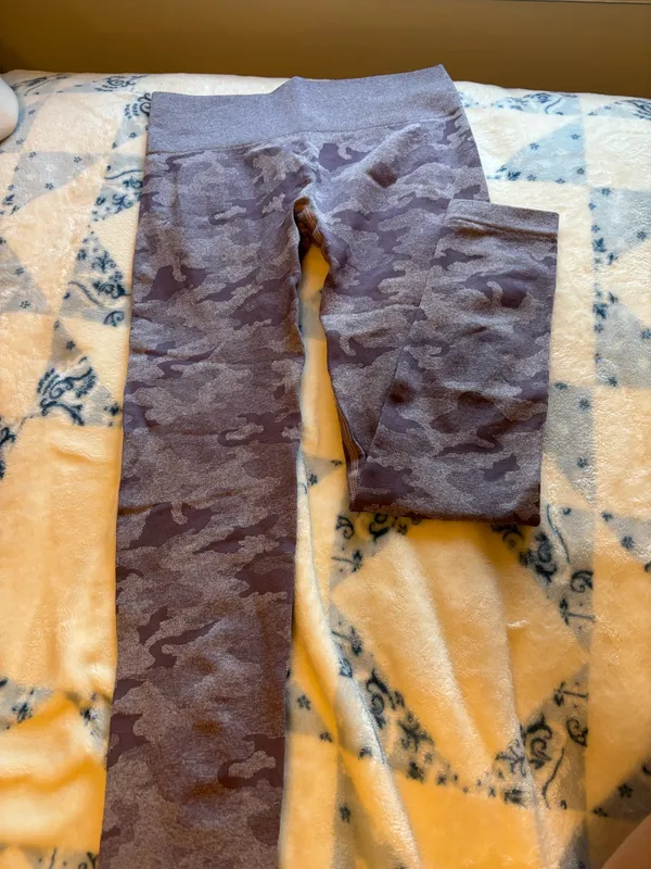 camo leggings Purple - Image 2