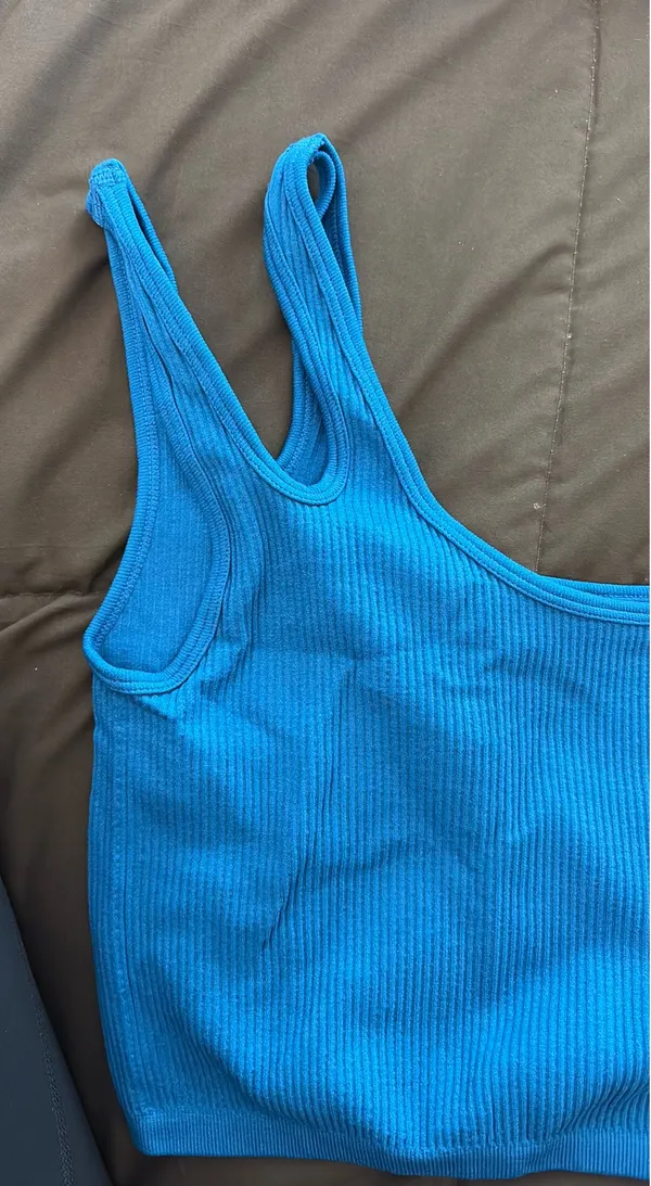 ZARA Blue Top Crop - Image 3