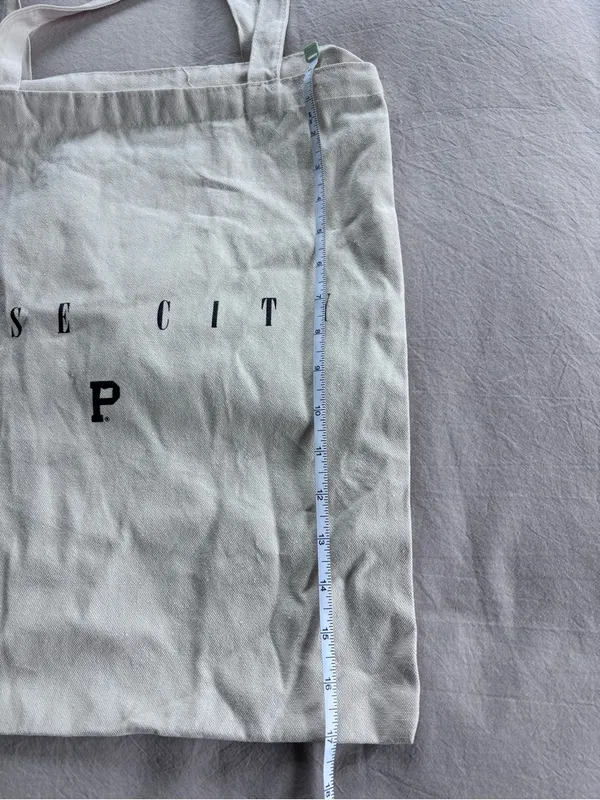 Portland Gear🌹Rose City White Canvas Zippered Tote Bag - Image 4
