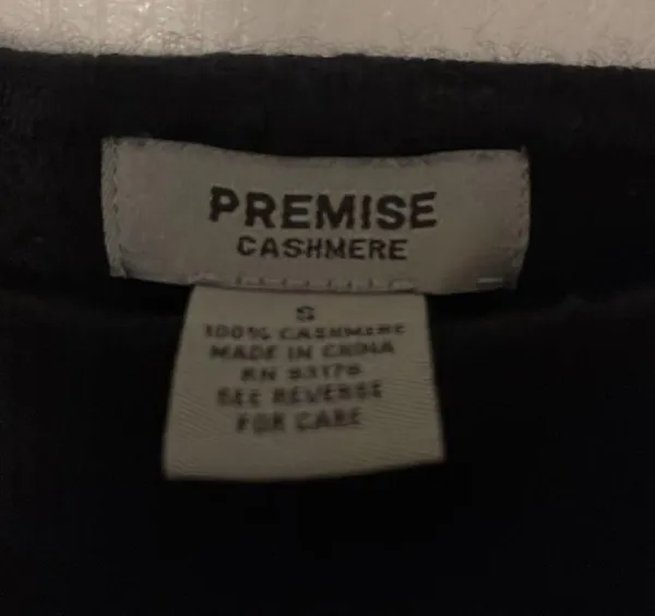 Premier Cashmere Sweater Size S - Image 2