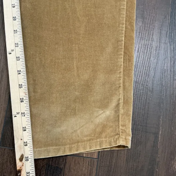 Lauren Ralph Lauren Aristocrats Corduroy Pants Barley Tan High Rise 16 NWT - Image 5