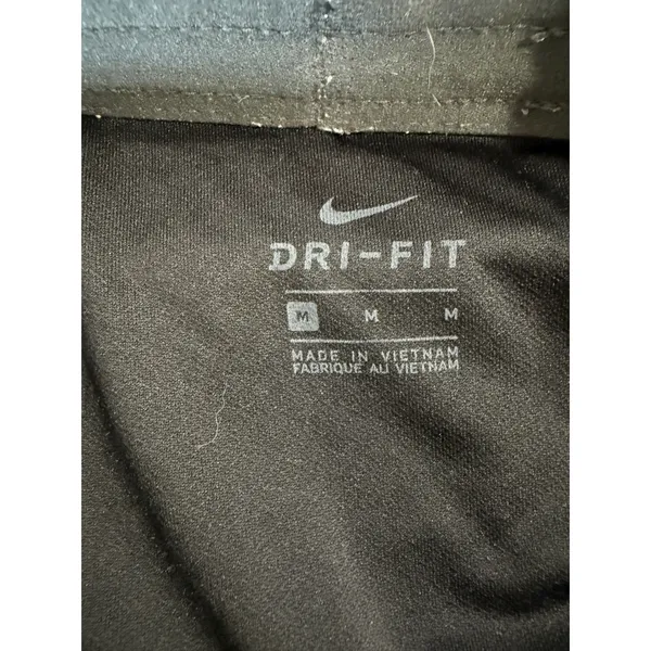 Nike Dri-FIT Womens Black Running Shorts Size Medium Liner‎ Back Pocket 3316 - Image 4
