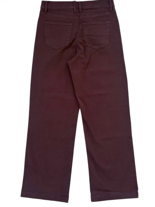 NWT Express Brown High Rise Wide Leg Jeans with Hyper Stretch Size 8R - Image 5