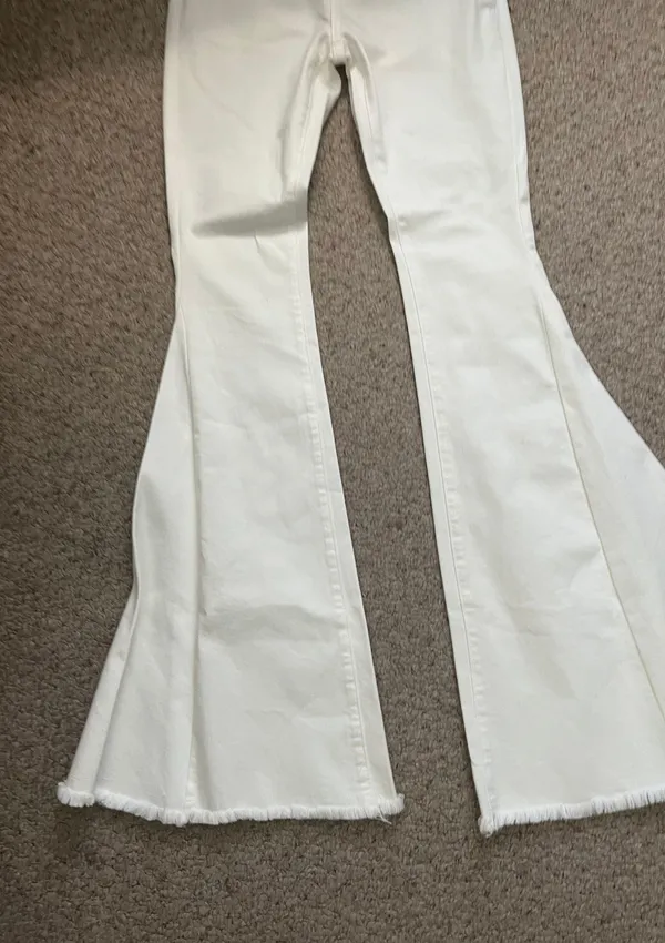 Altar’d State High Rise Flared Jeans - Image 5