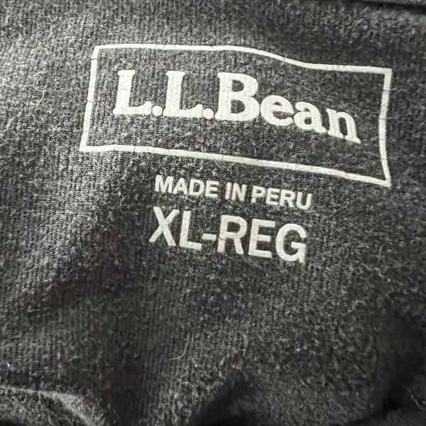 L.L Bean Midi Dress XL Polo Faded Black‎ - Image 4