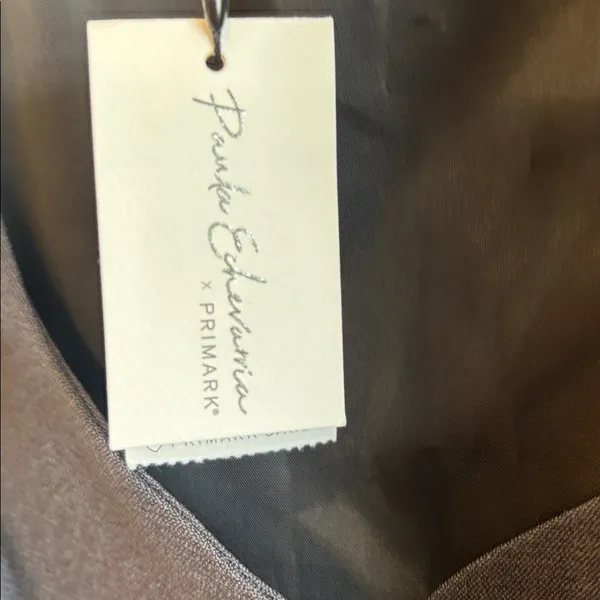 Paula Echevarria For Primark Slate Blue 3 Button Vest Nwts Size 8/10 Us Medium - Image 4