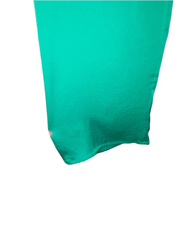 Tyche Emerald Green Strapless Wide Leg Cascade Jumpsuit Popover cocktail attire - Image 6