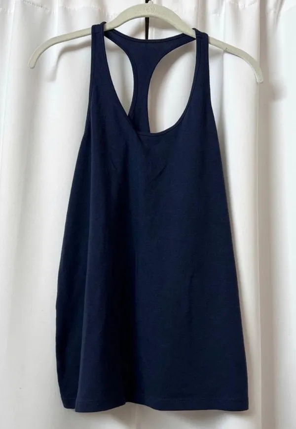 Target All in Motion Dark Blue Racerback Sleeveless Athletic Tank Top Extra Small - Image 2