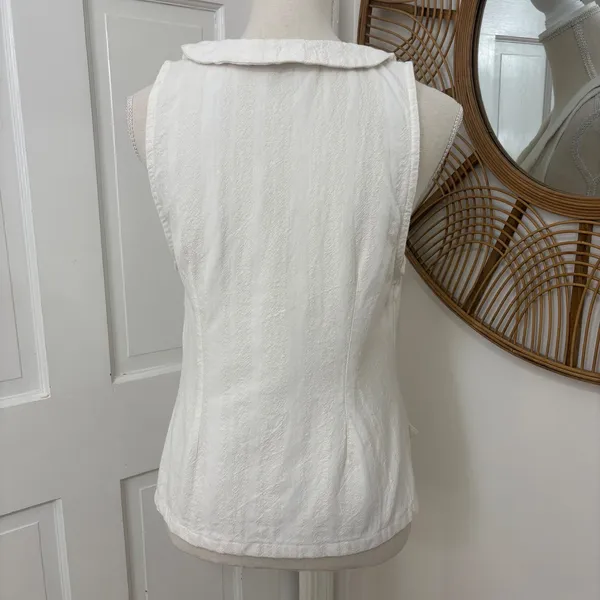 Free People Free-Est Vest Top M Cotton‎ Boho Beachy Western Festival Free People - Image 3