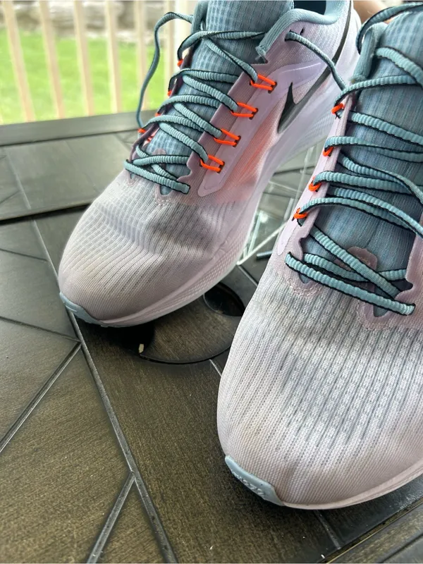 Nike Zoom Air zoom Pegasus lace up running sneakers swoosh size 9.5 M ladies - Image 4
