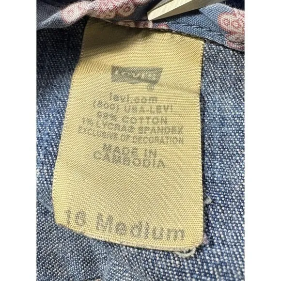 Levis Jeans Women Low Boot Cut‎ 545 Medium wash Blue Jeans 16M - Image 13