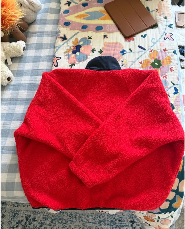 Navy and red FP Movement Fleece - Image 4