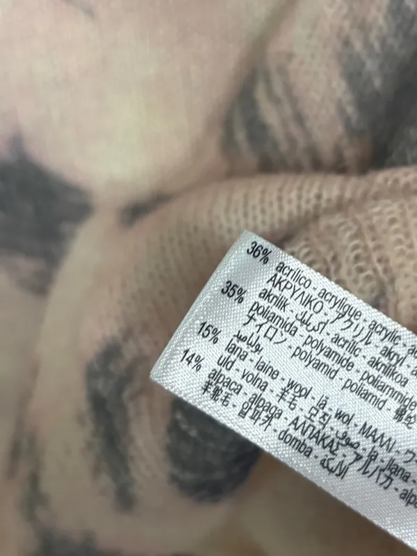 Zara Pink And Gray Tank Top Size Medium - Image 4