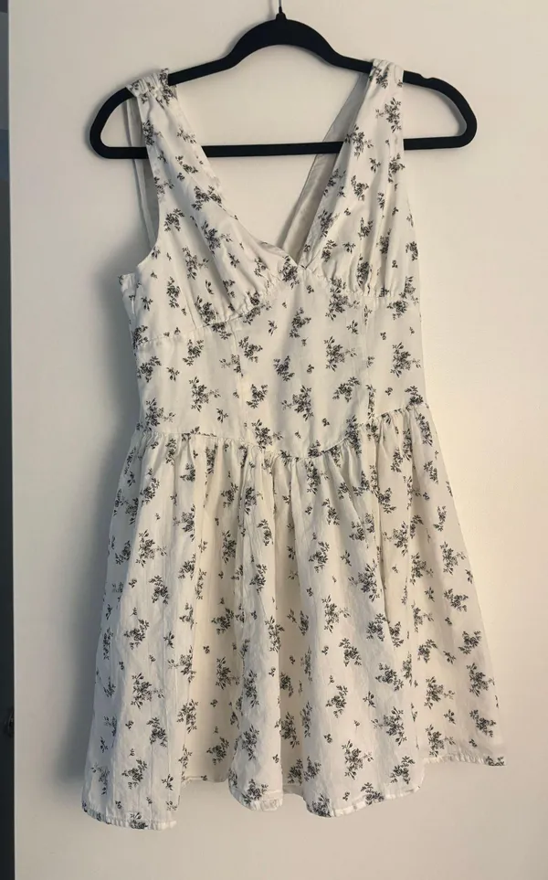 H&M White Floral Sundress - Image 2