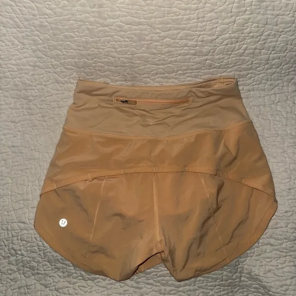 Lululemon‎ Speed Up High-Rise Lined Short Summer Glow Size 0 4” - Image 2