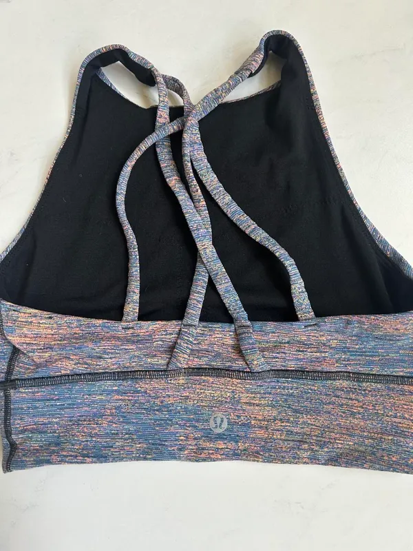 Lululemon Energy Bra High Neck Long Line *Medium Support, B–D Cup - Image 4