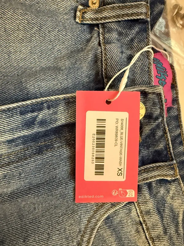 Edikted Jean Skirt Mini - Image 3