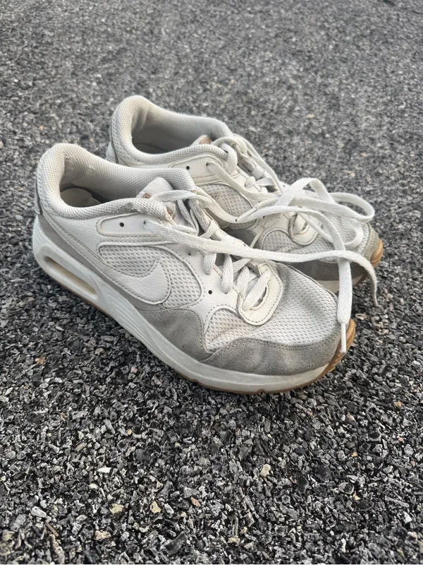 Nike Air Max White Gray Gum Sneakers Women’s Size 8 - Image 2