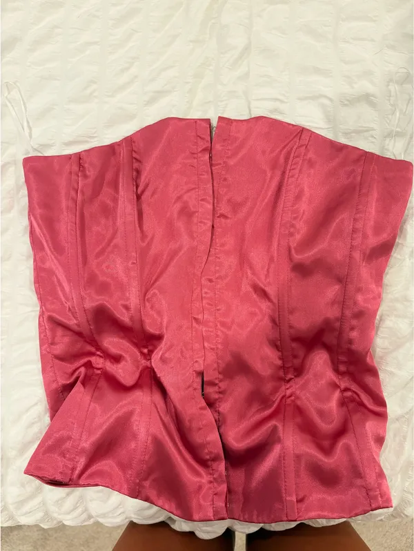 Princess Polly Pink Corset Top - Image 2
