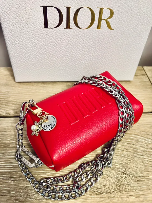 Dior cosmetic Bag Pouch clutch Crossbody - Image 4