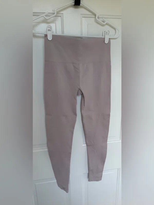 SET Active Sculptflex Seamless Leggings‎ Mauve Pink Size Small - Image 2