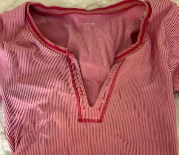 Urban Outfitters out from under pink top size M/L - Image 3