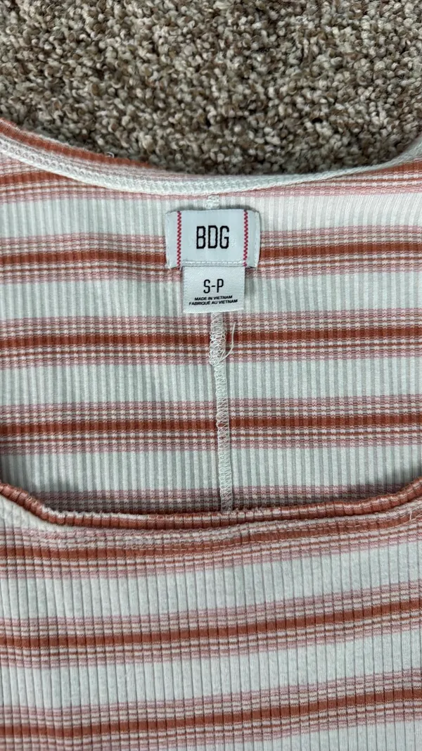 Striped tank top Orange - Image 2