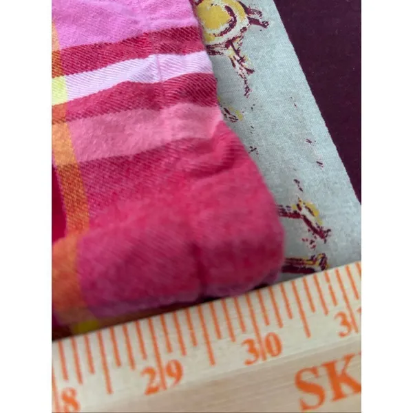 Victoria’s Secret PINK Vintage Y2K Plaid Pajama Lounge Pants Women’s Small - Image 10