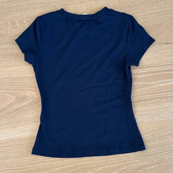Thats So Fetch Series 10 Baby Tee Size XS in Navy Blue - Image 3