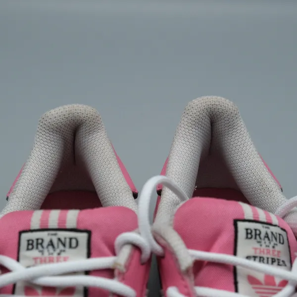 Adidas Superstar Shoes Size 5 Pink White Shell Toe Leather Sneakers IE0863 - Image 3