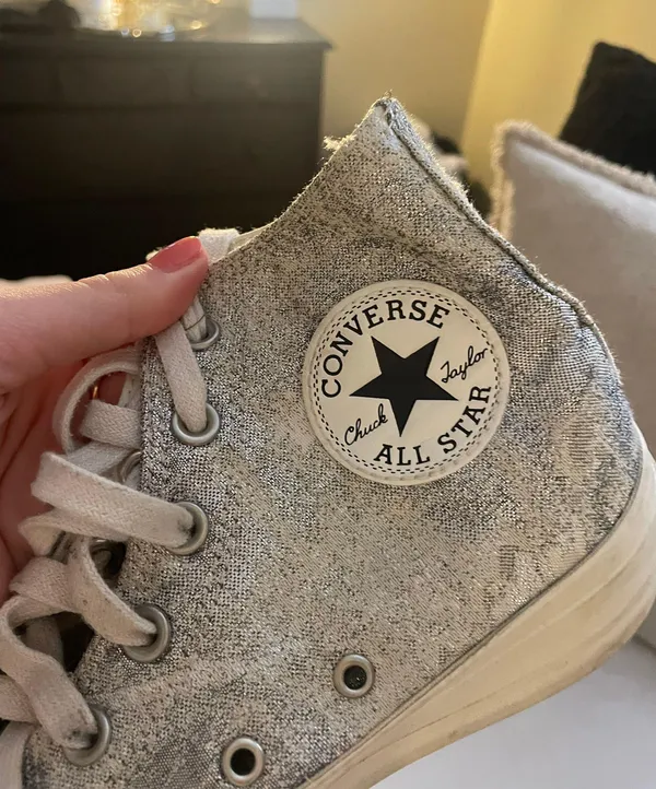 Converse Silver Platform - Image 6