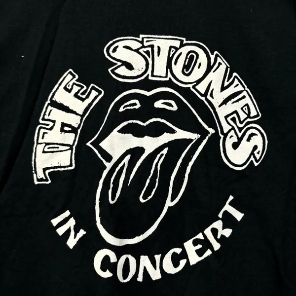 The Stones in Concert the Rolling Stones Hot Lips Womens Rock Tee L - Image 2
