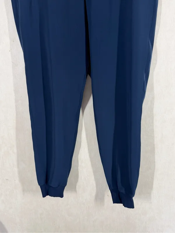 Lululemon Women’s On The Fly Jogger Pants Wrinkle-Free in True Navy 12 - Image 5