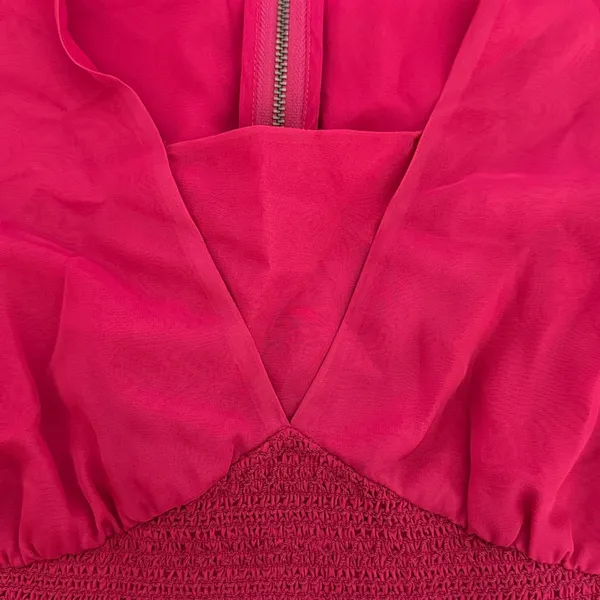 Alice & Olivia Sion‎ Pleated Asymmetric Dress - Image 3