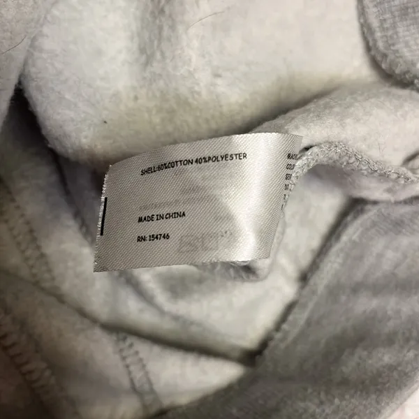 Fleece lined joggers pants jogging pants Gray Size M - Image 7