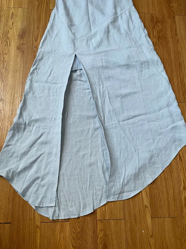 Mango Cross-Back Flowing Dress  - Image 6