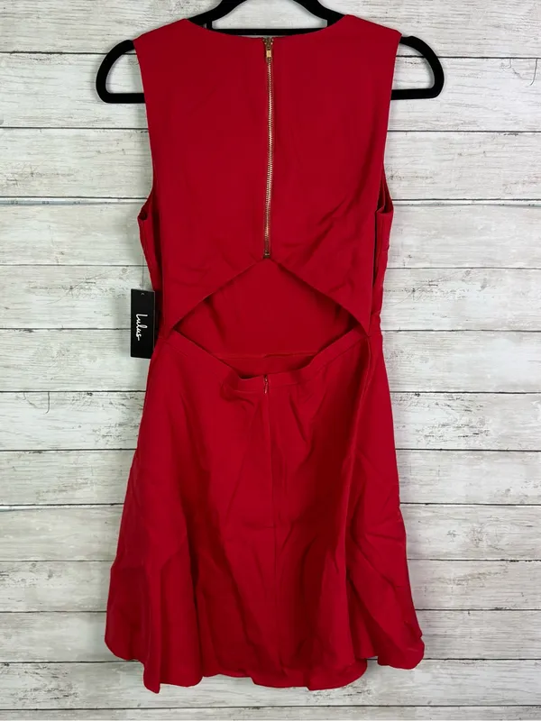 Lulus Just Us Red Skater Dress Size XS - Image 6