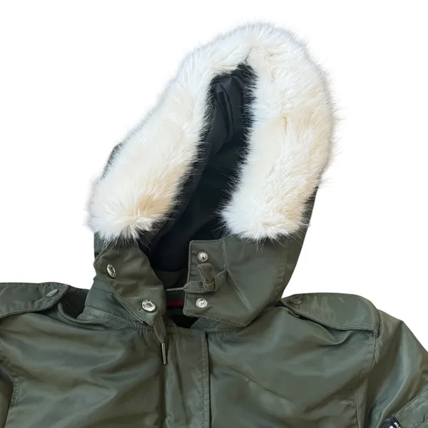 Sandro Green Hooded Parka - Image 7