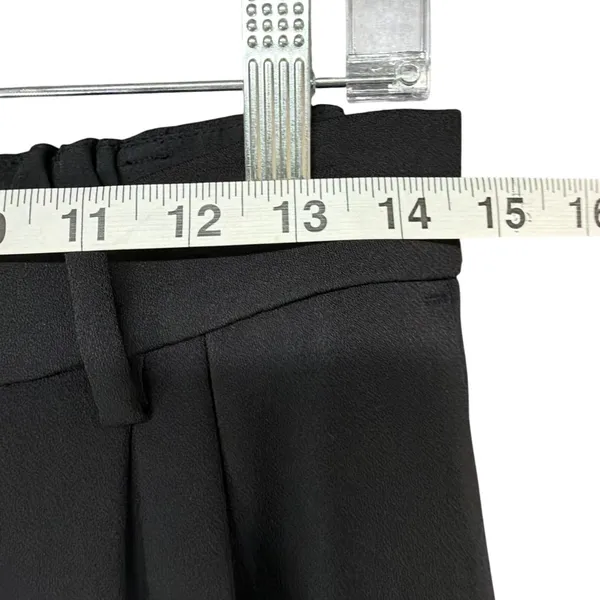 Cuts Clothing Essential Pant S Short Black Pleated Wide Leg Business Trouser NEW - Image 7