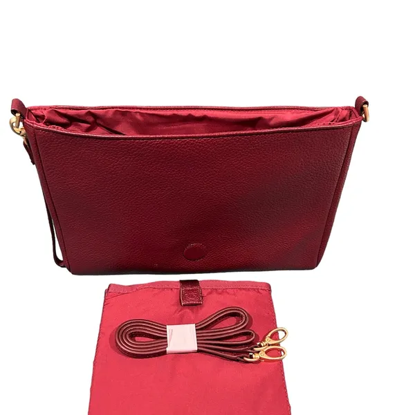 Freshly Picked Classic Crossbody Diaper Bag Burgundy - Image 4