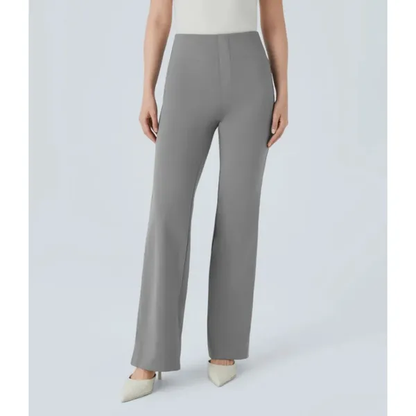 Halara‎ Flex High Waisted Back Side Pocket Slight Flare Work Pants Extra Small P - Image 9