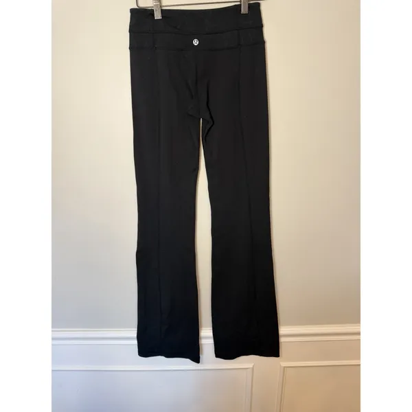 Lululemon Size 4 High Waisted Pants Size 4 Straight Leg Reversible Pants - Image 5
