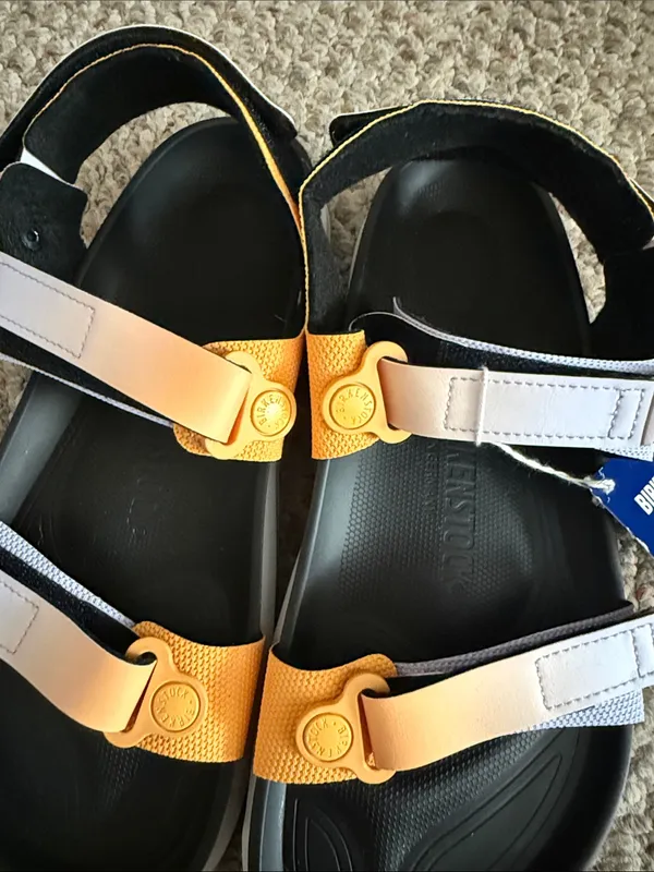 BIRKENSTOCK KALAHARI BIRKO-FLOR SANDAL Purple Fog- Size 41 (Ladies 10, Mens 8) - Image 3