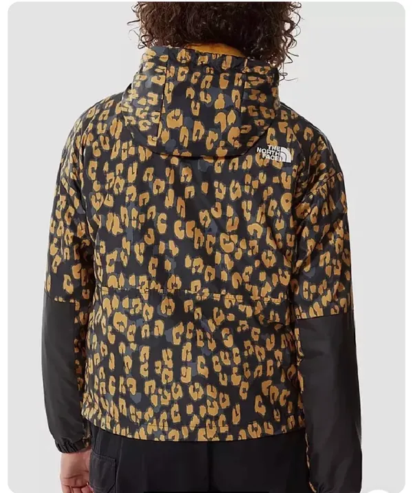 northface Leapord Cheetah Windbreaker Jacket - Image 2